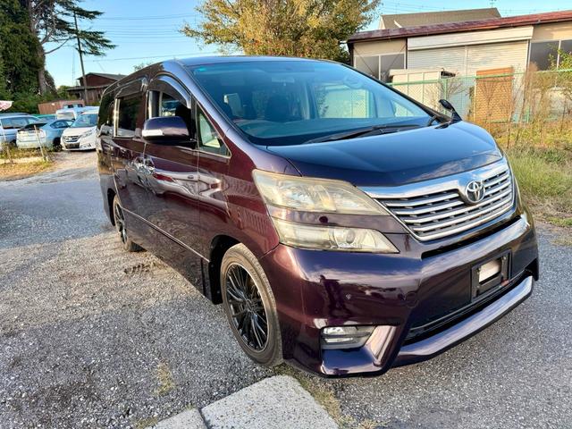 ヴェルファイア 2.4V ETC バックカメラ TV クリアランスソナー 両側スライド・片側電動 HID スマートキー 後席モニター 3列シート オットマン CVT アルミホイール ミュージックプレイヤー接続可(11枚目)
