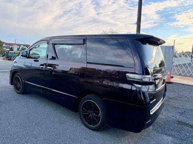 ヴェルファイア 2.4V ETC バックカメラ TV クリアランスソナー 両側スライド・片側電動 HID スマートキー 後席モニター 3列シート オットマン CVT アルミホイール ミュージックプレイヤー接続可(20枚目)