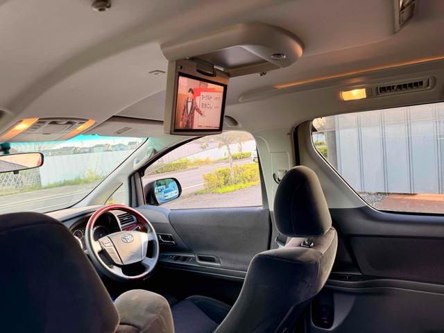 ヴェルファイア 2.4V ETC バックカメラ TV クリアランスソナー 両側スライド・片側電動 HID スマートキー 後席モニター 3列シート オットマン CVT アルミホイール ミュージックプレイヤー接続可(25枚目)