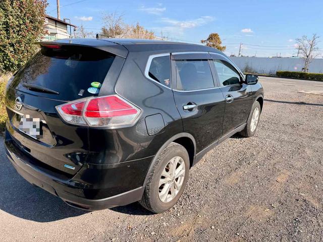 エクストレイル ２０Ｘ　エマージェンシーブレーキパッケージ　ＥＴＣ　バックカメラ　クリアランスソナー　衝突被害軽減システム　ＴＶ　アルミホイール　スマートキー　アイドリングストップ　シートヒーター　ＣＶＴ　盗難防止システム　衝突安全ボディ　後席モニター（14枚目）