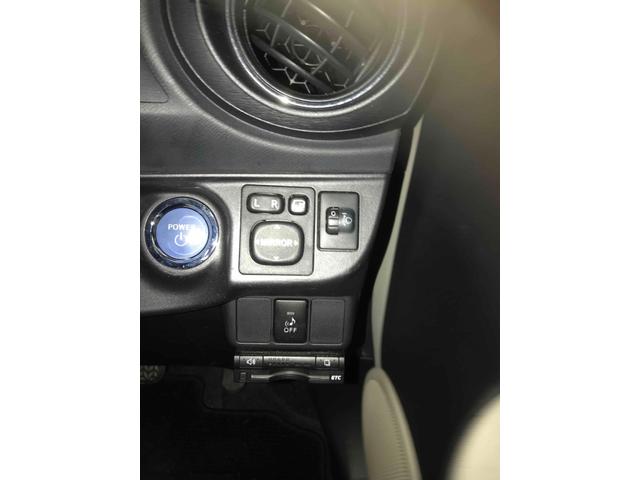 アクア G ETC バックカメラ ナビ TV アルミホイール スマートキー 電動格納ミラー CVT 衝突安全ボディ ABS ESC USB Bluetooth エアコンPS パワーウィンドウ プッシュスタート(24枚目)