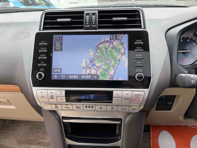 ランドクルーザープラド TX Lパッケージ マットブラックエディション 4WD ドライブレコーダー 全周囲カメラ クリアランスソナー オートクルーズコントロール レーンアシスト パワーシート 衝突被害軽減システム サンルーフ ナビ オートマチックハイビーム オートライト(3枚目)