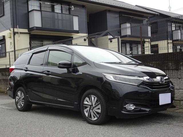 シャトル ハイブリッドＸスタイルエディション　４ＷＤ　車検８年９月　衝突軽減ブレーキ　ナビ　ＴＶ　ＤＶＤ再生機能　Ｂｌｕｅｔｏｏｔｈ　バックカメラ　スマートキー　クルーズコントロール　レザー調シートカバー　ＬＥＤヘッドライト　ＥＴＣ（4枚目）