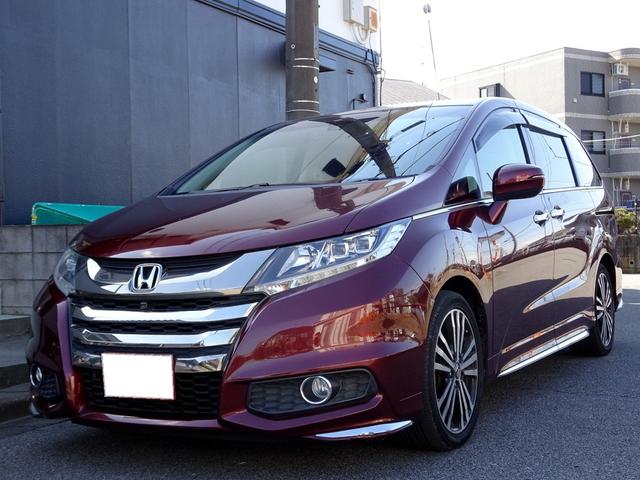 オデッセイ アブソルート・EX 車検9年11月 ホンダセンシング 衝突軽減ブレーキ レーダークルーズ ナビ TV DVD再生機能 Bluetooth 後席モニター アラウンドビュー 両側パワスラ スマキー LED ETc ドラレコ(4枚目)