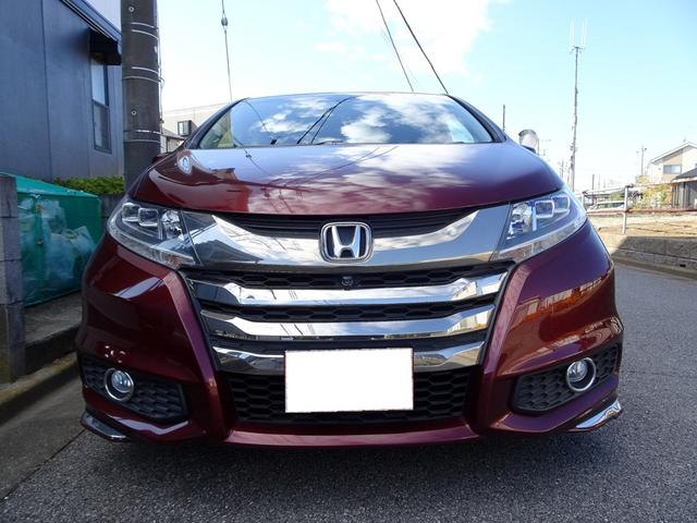 オデッセイ アブソルート・EX 車検9年11月 ホンダセンシング 衝突軽減ブレーキ レーダークルーズ ナビ TV DVD再生機能 Bluetooth 後席モニター アラウンドビュー 両側パワスラ スマキー LED ETc ドラレコ(6枚目)