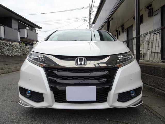 オデッセイ アブソルート・２０ｔｈアニバーサリー　ホンダセンシング　レーダークルーズ　衝突軽減ブレーキ　ナビ　ＴＶ　ＤＶＤ再生機能　Ｂｌｕｅｔｏｏｔｈ　後席モニター　バックカメラ　両側パワスラ　スマキー　ＬＥＤライト　ＥＴＣ　ドラレコ　ワンオーナー（6枚目）