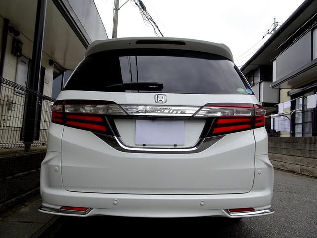 オデッセイ アブソルート・２０ｔｈアニバーサリー　ホンダセンシング　レーダークルーズ　衝突軽減ブレーキ　ナビ　ＴＶ　ＤＶＤ再生機能　Ｂｌｕｅｔｏｏｔｈ　後席モニター　バックカメラ　両側パワスラ　スマキー　ＬＥＤライト　ＥＴＣ　ドラレコ　ワンオーナー（7枚目）