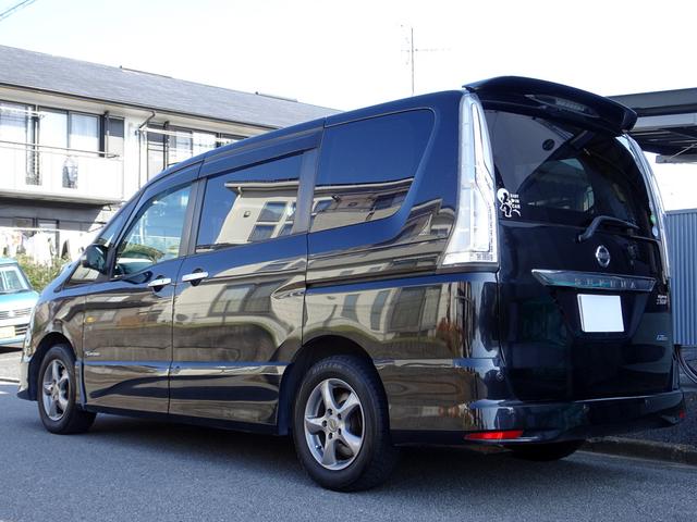 セレナ ハイウェイスター　Ｖセレ＋セーフティＩＩ　ＳＨＶ　車検９年２月　後期　エマージェンシーブレーキ　ナビ　フルセグＴＶ　ＤＶＤ再生機能　ミュージックサーバ　Ｂｌｕｅｔｏｏｔｈ　後席モニター　アラウンドビューモニター　両側パワスラ　インテリキー　クルコン（3枚目）