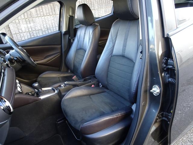 デミオ ＸＤツーリング　Ｌパッケージ　車検９年１１月　クリーンディーゼルターボ　衝突軽減ブレーキ　ナビ　ＴＶ　ＤＶＤ再生機能　Ｂｌｕｅｔｏｏｔｈ　バックカメラ　スマキー　クルコン　ハーフレザーシート　シートヒータ　ＬＥＤ　ＥＴＣ　ドラレコ（12枚目）