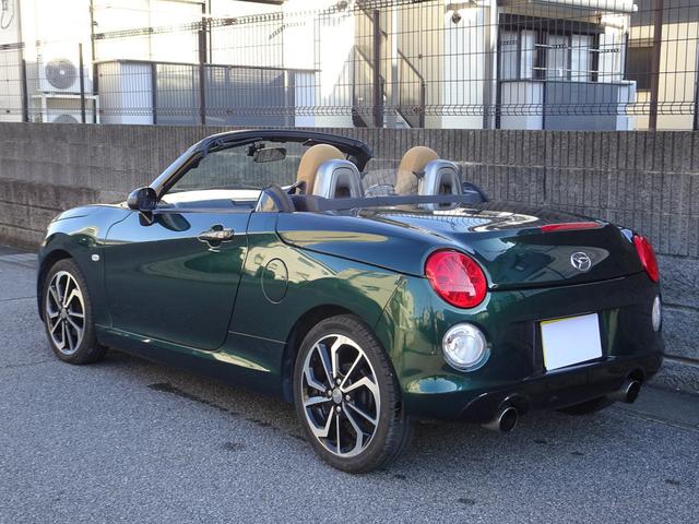 コペン セロ ターボ 電動オープン スマートキー シートヒーター アルミホイール LEDヘッドライト LEDフォグランプ ETC パドルシフト機能 I-STOP ブーストメーター 車検8年9月27日(3枚目)