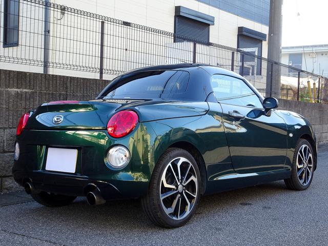 コペン セロ ターボ 電動オープン スマートキー シートヒーター アルミホイール LEDヘッドライト LEDフォグランプ ETC パドルシフト機能 I-STOP ブーストメーター 車検8年9月27日(5枚目)