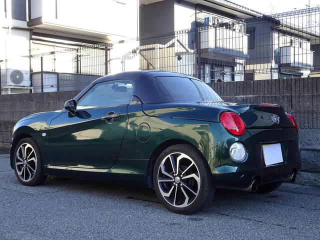 コペン セロ ターボ 電動オープン スマートキー シートヒーター アルミホイール LEDヘッドライト LEDフォグランプ ETC パドルシフト機能 I-STOP ブーストメーター 車検8年9月27日(7枚目)