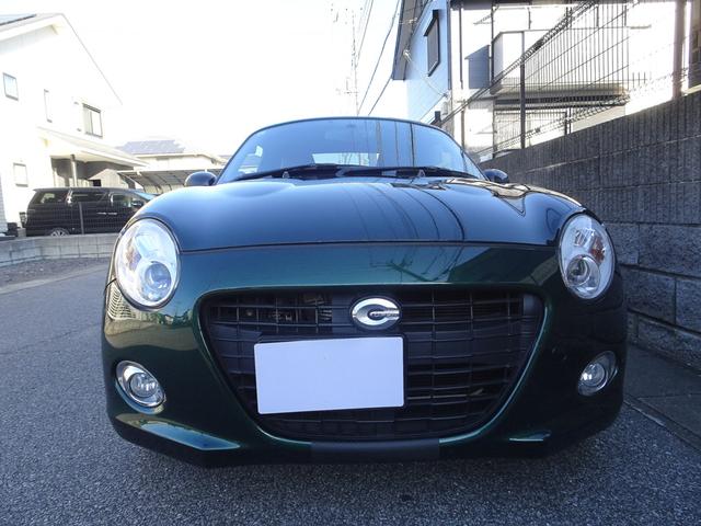 コペン セロ ターボ 電動オープン スマートキー シートヒーター アルミホイール LEDヘッドライト LEDフォグランプ ETC パドルシフト機能 I-STOP ブーストメーター 車検8年9月27日(8枚目)