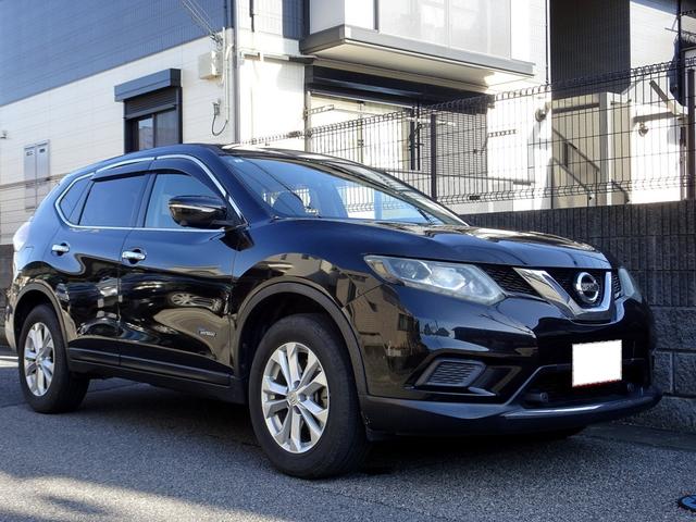 エクストレイル ２０Ｘ　ハイブリッド　エマージェンシーブレーキＰ　４ＷＤ　エマージェンシーブレーキ　ナビ　ＴＶ　ＤＶＤ再生機能　ミュージックサーバ　Ｂｌｕｅｔｏｏｔｈ　アラウンドビュー　インテリキー　Ｐバックドア　撥水シート　シートヒーター　クルコン　ＬＥＤ　ＥＴＣ（4枚目）