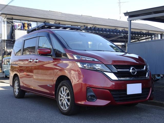 セレナ Ｘ　車検９年３月　４ＷＤ　エマージェンシーブレーキ　ナビ　ＴＶ　ＤＶＤ再生機能　Ｂｌｕｅｔｏｏｔｈ　アラウンドビューモニター　両側パワスラ　インテリキー　クルコン　ＬＥＤライト　ＥＴＣ　電動オートステップ（4枚目）