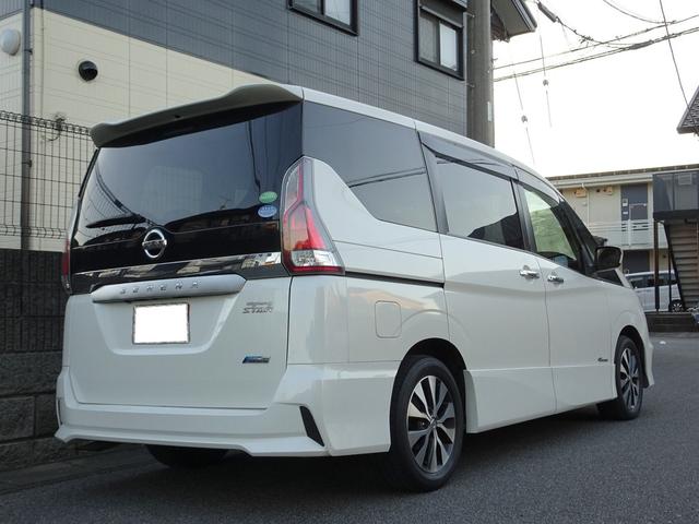 セレナ ハイウェイスター　車検９年１２月　エマージェンシーブレーキ　ナビ　ＴＶ　ＤＶＤ再生機能　ミュージックサーバ　Ｂｌｕｅｔｏｏｔｈ　フリップダウンモニタ　バックカメラ　両側パワスラ　インテリキー　クルコン　ＥＴＣ　ドラレコ（5枚目）