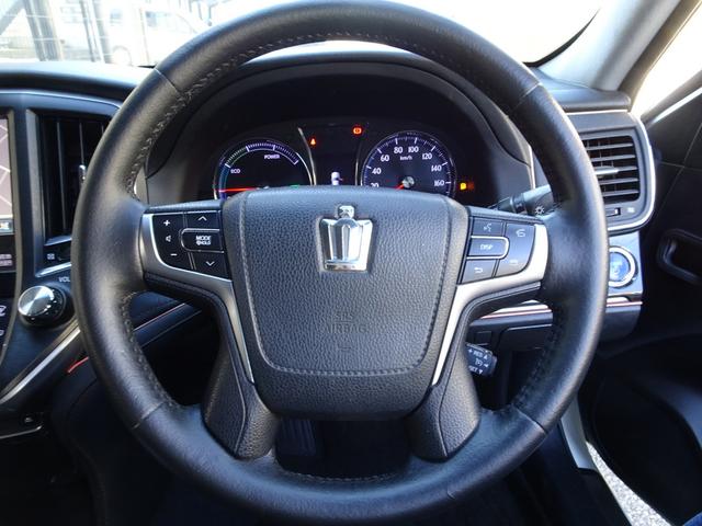 クラウンハイブリッド アスリートS 車検9年12月 HDDナビ フルセグTV DVD再生機能 ミュージックサーバ Bluetooth バックカメラ スマキー クルコン シートヒーター フルエアロ 18インチAW 車高調 HID ETC(29枚目)