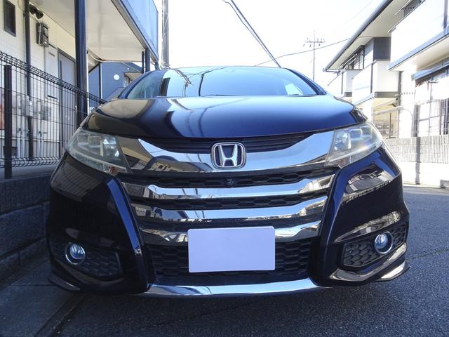 オデッセイ アブソルート　衝突軽減ブレーキ　ナビ　フルセグＴＶ　ＤＶＤ再生機能　Ｂｌｕｅｔｏｏｔｈ　フリップダウンモニター　アラウンドビューモニター　両側パワスラ　スマキー　クルコン　ハーフレザーシート　ＬＥＤライト　ＥＴＣ（6枚目）