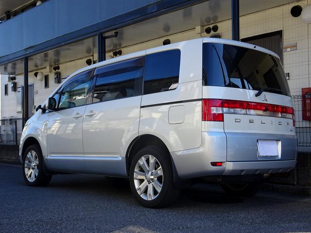 デリカD:5 D パワーパッケージ クリーンディゼルターボ 4WD 1オーナー ナビ フルセグTV DVD再生機能 Bluetooth フリップダウンモニター バックカメラ 両側パワスラ スマキー クルコン シートヒータ HID ETC(3枚目)