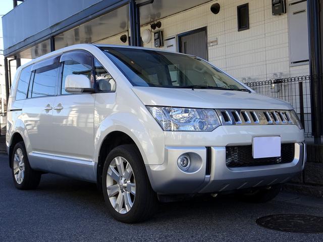 デリカD:5 D パワーパッケージ クリーンディゼルターボ 4WD 1オーナー ナビ フルセグTV DVD再生機能 Bluetooth フリップダウンモニター バックカメラ 両側パワスラ スマキー クルコン シートヒータ HID ETC(4枚目)