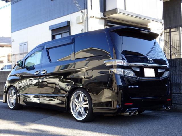 ヴェルファイア 2.4Z Gエディション 車検9年12月 後期 HDDナビ TV DVD再生機能 ミュージックサーバ フリップダウンモニター バックカメラ 両側パワスラ パワーバックドア スマキー クルコン HID ETC ドラレコ 車高調(3枚目)