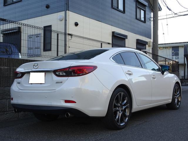 アテンザセダン XD Lパッケージ 車検9年12月 クリーンディゼルターボ レーダークルーズ 衝突軽減ブレーキ ナビ フルセグTV DVD再生機能 Bluetooth バックカメラ スマキー 黒本革シート シートヒータ ETC BOSE(3枚目)