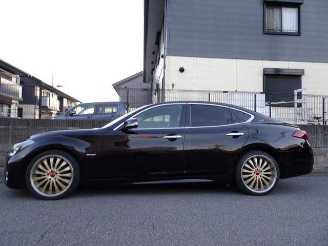 フーガハイブリッド VIP 後期 エマブレ レーダークルーズ HDDナビ TV DVD再生機能 ミュージックサーバ Bluetooth アラウンドビュー インテリキー 黒本革シート シートヒーター シートクーラー 20インチAW(9枚目)