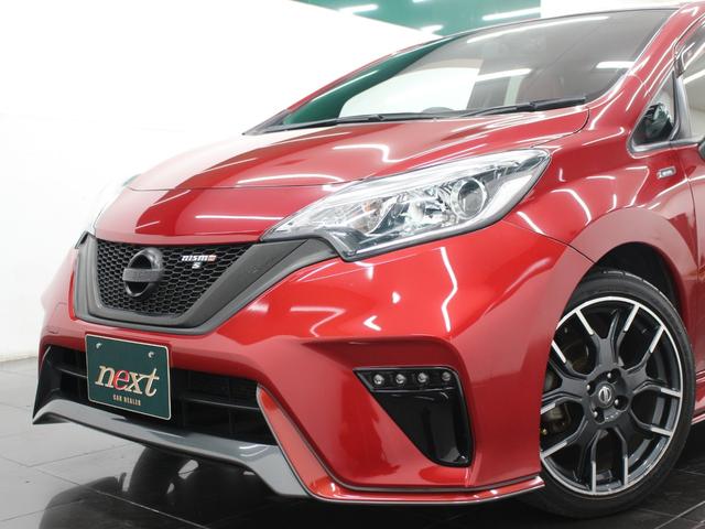 ノート ニスモ S 5MT RECAROシート 柿本マフラー フルセグナビ Bluetooth Bカメラ ETC LEDライト オートライト 純正アルミホイール スマートキー プッシュスタート オートエアコン(15枚目)