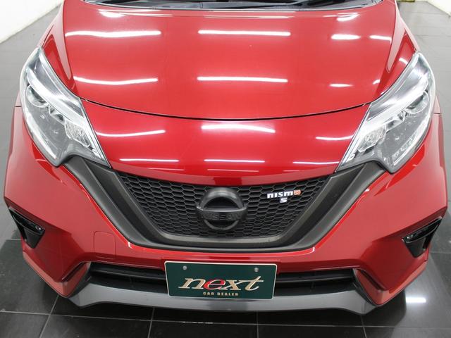 ノート ニスモ S 5MT RECAROシート 柿本マフラー フルセグナビ Bluetooth Bカメラ ETC LEDライト オートライト 純正アルミホイール スマートキー プッシュスタート オートエアコン(61枚目)