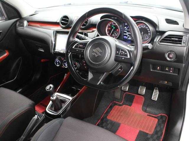 スイフトスポーツ ベースグレード 6MT フルセグナビ Bluetooth Bカメラ ETC ブラインドスポットモニター 衝突被害軽減ブレーキ レーンアシスト アダプティブクルコン 全方位モニター オートエアコン シートヒーター(9枚目)