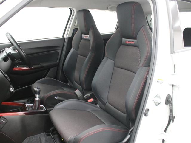 スイフトスポーツ ベースグレード 6MT フルセグナビ Bluetooth Bカメラ ETC ブラインドスポットモニター 衝突被害軽減ブレーキ レーンアシスト アダプティブクルコン 全方位モニター オートエアコン シートヒーター(12枚目)