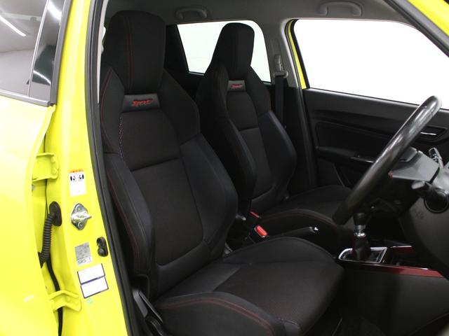 スイフトスポーツ ベースグレード 6MT フルセグナビ Bluetooth 全方位モニター ETC ブラインドスポットモニター 衝突被害軽減ブレーキ レーンアシスト シートヒーター LEDライト スマートキー TEIN車高調(10枚目)