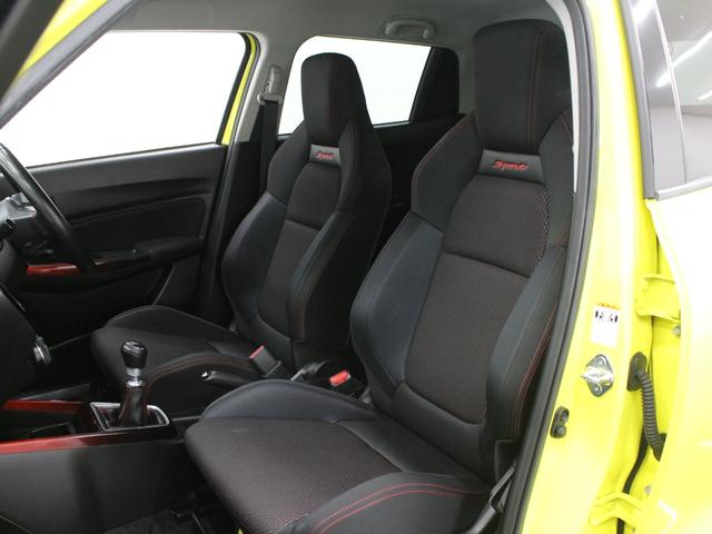 スイフトスポーツ ベースグレード 6MT フルセグナビ Bluetooth 全方位モニター ETC ブラインドスポットモニター 衝突被害軽減ブレーキ レーンアシスト シートヒーター LEDライト スマートキー TEIN車高調(12枚目)