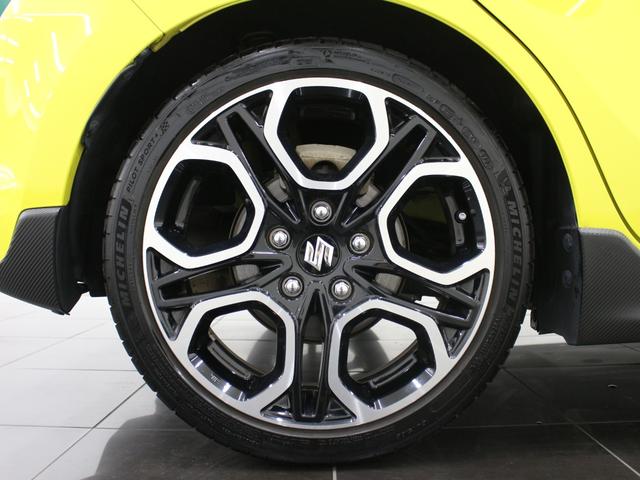 スイフトスポーツ ベースグレード 6MT フルセグナビ Bluetooth 全方位モニター ETC ブラインドスポットモニター 衝突被害軽減ブレーキ レーンアシスト シートヒーター LEDライト スマートキー TEIN車高調(22枚目)