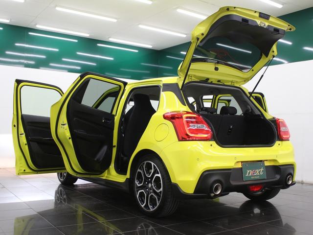 スイフトスポーツ ベースグレード 6MT フルセグナビ Bluetooth 全方位モニター ETC ブラインドスポットモニター 衝突被害軽減ブレーキ レーンアシスト シートヒーター LEDライト スマートキー TEIN車高調(26枚目)