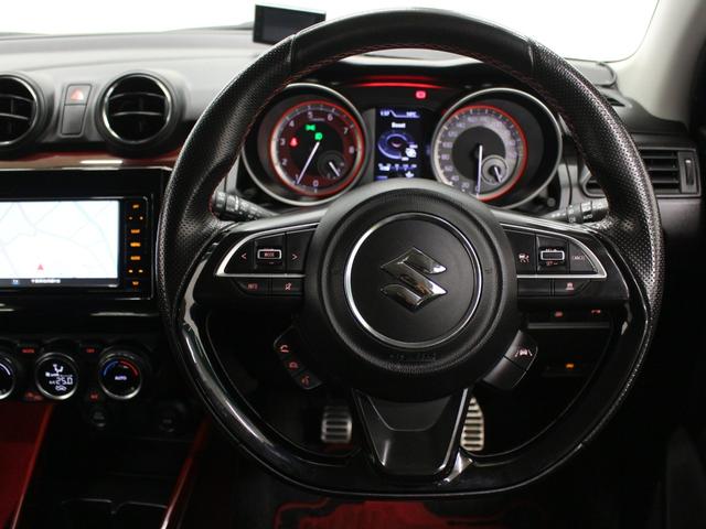 スイフトスポーツ ベースグレード 6MT フルセグナビ Bluetooth 全方位モニター ETC ブラインドスポットモニター 衝突被害軽減ブレーキ レーンアシスト シートヒーター LEDライト スマートキー TEIN車高調(37枚目)