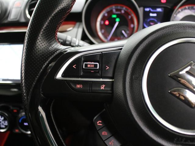 スイフトスポーツ ベースグレード 6MT フルセグナビ Bluetooth 全方位モニター ETC ブラインドスポットモニター 衝突被害軽減ブレーキ レーンアシスト シートヒーター LEDライト スマートキー TEIN車高調(38枚目)