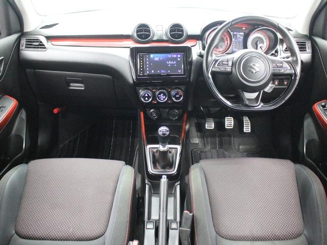 スイフトスポーツ ベースグレード 6MT ディスプレイオーディオ カープレイ USB入力 Bluetooth シートヒーター オートエアコン クルコン スマートキー 衝突被害軽減ブレーキ レーンアシスト 新品クラッチ交換済み(5枚目)