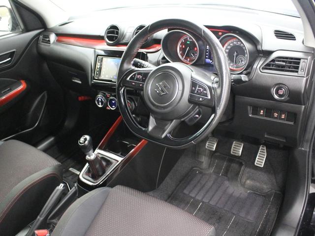 スイフトスポーツ ベースグレード 6MT ディスプレイオーディオ カープレイ USB入力 Bluetooth シートヒーター オートエアコン クルコン スマートキー 衝突被害軽減ブレーキ レーンアシスト 新品クラッチ交換済み(7枚目)