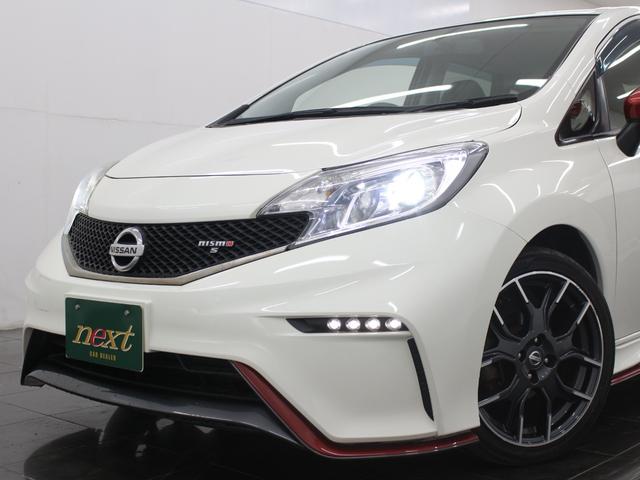 ノート ニスモ S 5MT フルセグナビ Bluetooth ETC LEDライト オートライト 純正アルミホイール オートエアコン スマートキー プッシュスタート(18枚目)