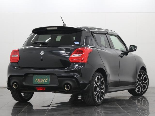 スイフトスポーツ ベースグレード フルセグナビ Bluetooth USB入力 ETC LEDライト オートライト 純正AW オートエアコン クルコン レーンアシスト 衝突被害軽減ブレーキ シートヒーター Bカメラ スマキー 6MT(2枚目)