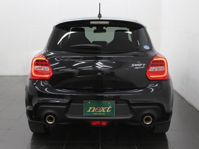 スイフトスポーツ ベースグレード フルセグナビ Bluetooth USB入力 ETC LEDライト オートライト 純正AW オートエアコン クルコン レーンアシスト 衝突被害軽減ブレーキ シートヒーター Bカメラ スマキー 6MT(4枚目)