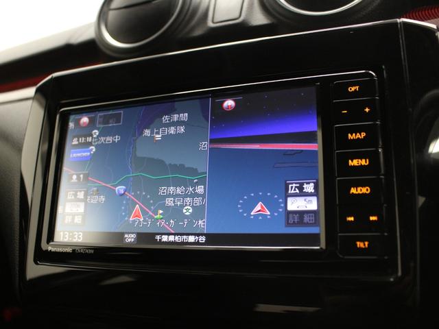 スイフトスポーツ ベースグレード フルセグナビ Bluetooth USB入力 ETC LEDライト オートライト 純正AW オートエアコン クルコン レーンアシスト 衝突被害軽減ブレーキ シートヒーター Bカメラ スマキー 6MT(6枚目)