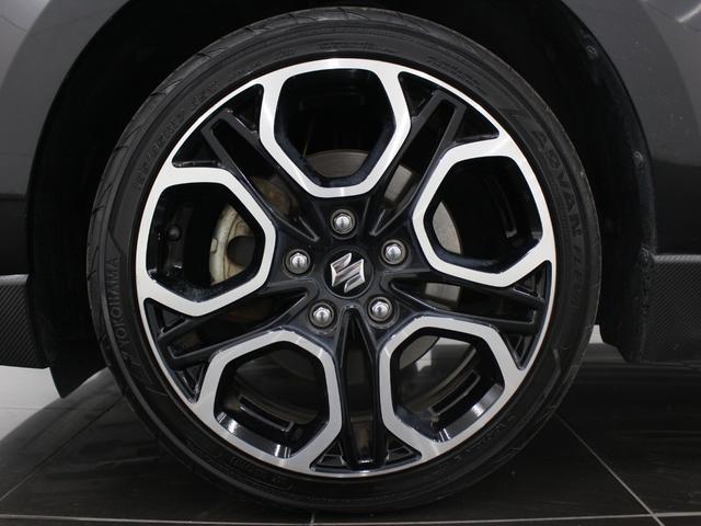 スイフトスポーツ ベースグレード フルセグナビ Bluetooth USB入力 ETC LEDライト オートライト 純正AW オートエアコン クルコン レーンアシスト 衝突被害軽減ブレーキ シートヒーター Bカメラ スマキー 6MT(23枚目)