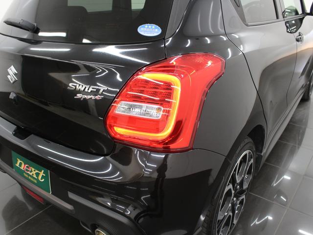 スイフトスポーツ ベースグレード フルセグナビ Bluetooth USB入力 ETC LEDライト オートライト 純正AW オートエアコン クルコン レーンアシスト 衝突被害軽減ブレーキ シートヒーター Bカメラ スマキー 6MT(54枚目)