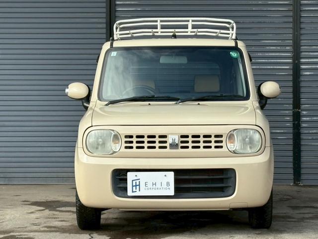 アルトラパン Ｘ　純正ＡＷ・社外オーディオ・ミラーウィンカー・ルーフキャリア・スマートキー（2枚目）