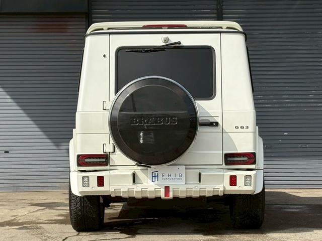Ｇクラス Ｇ６３　Ｂｒａｂｕｓ仕様（グリル、カーボンドーム、Ｆリップ、Ｒスポ、Ｓタイヤカバー）（9枚目）