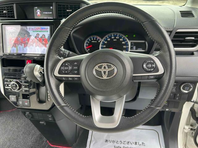 ルーミー カスタムＧ　全周囲カメラ　ナビ　ＴＶ　両側電動スライドドア　クリアランスソナー　オートクルーズコントロール　衝突被害軽減システム　アルミホイール　ＬＥＤヘッドランプ　スマートキー　アイドリングストップ（3枚目）