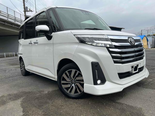 ルーミー カスタムＧ　全周囲カメラ　ナビ　ＴＶ　両側電動スライドドア　クリアランスソナー　オートクルーズコントロール　衝突被害軽減システム　アルミホイール　ＬＥＤヘッドランプ　スマートキー　アイドリングストップ（14枚目）