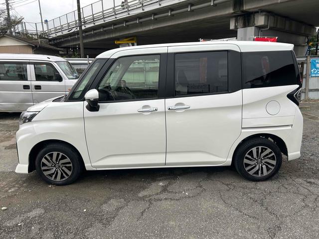 ルーミー カスタムＧ　全周囲カメラ　ナビ　ＴＶ　両側電動スライドドア　クリアランスソナー　オートクルーズコントロール　衝突被害軽減システム　アルミホイール　ＬＥＤヘッドランプ　スマートキー　アイドリングストップ（16枚目）